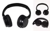 Wholeslae 2pcs Winorrared Stereo Słuchawki bezprzewodowe Składany zestaw słuchawkowy IR w dachu samochodu DVD lub DVD odtwarzacz DVD z podwójnym kanałem