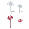 2 szt. Dandelion Metal Cuts Dierie do DIY Scrapbook Po Album Paper Card Creation Dekorowanie Expossing Stencil Paper Craft Tool Chri6269872