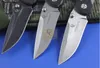 DC-A4 Sunstreaker desen Katlanır bıçak 8Cr15Mov stonewash Blade G10 kolu kamp / EDC / avcılık bıçak hediye kutusu