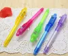 Invisible Ink Pen School Office Drawing Magic Highlighters 2 in 1 UV Black Light Combo Creative Stationery Random Color