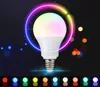 NEW E27 10W RGB LED Lamp 110V 220V 16 Color Change RGB LED Bulb Light Lampe Remote Control RGB Lampara Bombillas LED A65