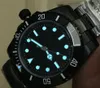 高品質限定版116610 16610機械自動メンズカジュアルウォッチブラックセラミックス発光メンズ腕時計