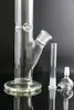 Hookah Bong 9 mm Glass Water Bongs Prosty 12'14''18 '' cale ze stawem słonia Super Heavy Bong