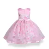 2017 childrens icecream evening princess dresses kids party clothes baby girls high quality clothing toddler fashion dress for 100-150cm