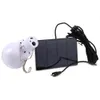 High Power Solar Lampor 5V LED Lampa 15W 130LM Portable Outdoor Camp Tent Night Fishing Hängande Ljus Laddad Energi LED Lampa