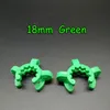 10pcs Sell 10mm 14mm 18mm/ 19mm Joint Plastic Keck Clips Lab Clamp Bong Clip For Glass Adapter NC Kit