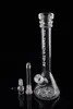 10inches Oil Rig Glass Bongs Hookahs smoking Water Pipes with diffuese downstem 14 mm joint thick