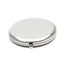 Ny Silver Compact Spegel Blank 65m Kosmetisk Pockmet Förstoringsspegel Gift Favoriter # M065P Drop Shipping