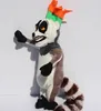 2017 Madagascar Alex Marty brinquedos leão zebra do macaco do girafa Melman Gloria pelúcia pinguim hipopótamo brinquedos macios 25cm 6pcs / lot