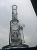 15 inch Straight thick glass water bongs glass water pipes recycler oil rigs dab ash catchers honeycomb perc hookahs straight tube bong