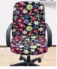 Plain office Computer chair cover side zipper design arm recouvre chaise super stretch rotating lift chair cover