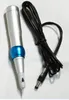 Wereldhoogte wenkbrauw permanente make -up elektrische pen roestvrij staal zilver verstelbaar permanent voor Liberty Tattoo Kit 2570359