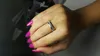 Горячо! Классический женщин обручальное кольцо для женщины цирконий вечность кольца из нержавеющей стали мода дамы ювелирные изделия BK419