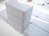 Nueva llegada 150x100x50mm Joyas de caramelo blanco caja de almacenamiento de metal caja de contenedor caja de bolsas
