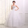 2016 Bröllopsklänningar Ny vit Elfenben Bröllopsklänning Brudklänning Anpassad storlek 6-8-10-12-14-16 Rhinestone Grace Bridesmaid Dresses Dresses