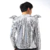 Wholesale-s-XXL！ナイトクラブステージメンズブランドの歌手スター衣装シーサージャケット男性スピージースーツ韓国のファッションスーツ