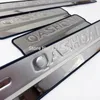 Rostfritt stål Scuff Plate Door Sills för 2016 NISSAN QASHQAI VÄLKOMMEN Pedal tröskelband bil styling tillbehör 4 st / set