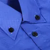 Wholesale- Fashion Men's  Casual Shirts Slim Fit Dress Shirts Long Sleeve Button Tops-448E