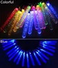 Solar LED String Lights Outdoor Solar LED-lampen 4.8m 20 LED Ice Piton Lamp Luces Navidad Solar Garden LED-fee