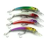 HENGJIA 6 Colori Minnow Wobbles Lunghezza 9 CM Peso 6G Richiamo di Pesca Esca Dura Artificiale Vivid Nuoto Richiamo di Pesca Affrontare