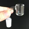 New 3mm Thick Flat Top XL Quartz Banger Nail With 20mm OD Female Male 10mm 14mm 18mm 90 degree Quartz Banger Domeless Nail