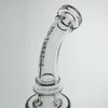 FTK Glass Torus Bong Klein Oil Rig Recycler Smoking Water Pipe joint size 14.4mm 10 Inch Tall