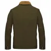 Vinterbomber Män Flygvapen Pilot MA1 Jacka Varm Male Fur Collar Army Jacket Tactical Mens Jacket Plus Storlek