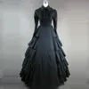 2023 Autumn Long Sleeve Gothic Victorian Party Dress 18th Century Retro Flare Sleeve Stage Show Period Ball Gowns for Women