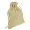 9x12cm Custom Jute Bag Burlap Bag Gift Bag Linen Gift Bag Wedding Favor Pouches Drawstring Pouches Small Jewelry bags