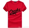 Size S-3XL Crooks And Castles T Shirts Men Short Sleeve Cotton Man T-Shirt CROOKS Letter Mens t shirt Tops Tee Shirt Free Shipping