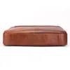 2017 CONTACT'S Business Genuine Leather Men Briefcase Cowhide Men's Messenger Bags 14" Laptop Business Bag Luxury Lawyer Handbag Briefcases