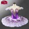 Vuxen lila professionell tutu klassisk balett tutu grils scen ballerina kostym danskläder ld0049