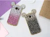 Bling Silicone Case para iPhone 6 6s 7 7 mais capa 3d desenho animado padrão ultra fino caso para iphone7 iphone 5 5s SE