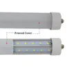72W 8ft LED-fluorescerande enkelstift FA8 T8 96 '' LED-rörljus 8 fot V-formad dubbelrad SMD2835 LED-lysrörslampor AC 85-265V glödlampa Kylare