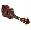 12 Farben 21" Sopran-Ukulele Linde Nylon 4 Saiten Guitarra Akustikbassgitarre Musiksaiteninstrument für Anfänger