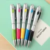 Creative Pen Tillverkare Partihandel Högpresterande kvalitet LED Belysning Boll Peka Pen med ficklampa Pen Set Logo