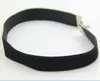 Wholesale-Harajuku 90's Black Velvet Choker Necklace Goth Gothic Handmade Handmade Burlesque Free Shipping