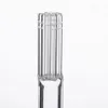 Glass Downstem Diffuser 14F 18M Six Armed Down Stem smoke Tube 14mm Female To 18mm Male Frosted Joint Dropdown Water Pipe