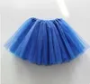 여자 Tulle Tutu Skirts Pettiskirt 멋진 스커트 댄스웨어 발레 스커트 의상 스커트 공주 미니 드레스 무대 착용 키즈 베이비 의류 2407