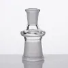 DHL Short Glass Adapter Rook Tool Adapter 10mm 14mm 18mm All Maten Glas Drop Down For Glass Bong Oil Rig DAB