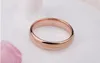 Never fading Titanium lovers 6mm thick ring real rose gold plated finger ring men women wedding ring USA SIZE