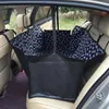 Bil husdjursäte Universal Vattentät Hängmatta stil Skrapa Säker 600d Oxford Tyg med dragkedja Double Deck Black Claw Design