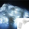 Kerstlampen LED Waterdichte buitenlichten Touwgordijnen Netto lichten Outdoor Lamp Wedding Holiday Decorations