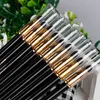 Neue 14 Farben Lidschatten / Eyeliner Stift Wih Pinsel Highlights / Natürlich langanhaltender wasserdichter Eyeliner Bleistift für Damen