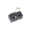 10-stcs 3PIN Limiet Switch Curved Handle N/O N/C 5A250V KW11-3Z Mini Micro Switch Originele verkoop Elektrische schakelaars Koperen Pin Silver Contact