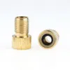 Bicycle Bike Presta Valve To Schrader Adaptor Bike Pump Type Inner Valve Tube valve converter with rubber ring washers