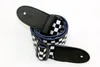 High Quality Blackandwhite lattice strap Acoustic electric guitar bass strap musical instruments accessories8757671