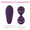 Vibrerende eieren Draadloze afstandsbediening Jump Eggs Siliconen Waterdichte Vibrator Kegel Balls Oefeningen Sex Adult Product voor vrouwen