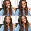 22inch braid in bundles 3D Cubic twist crochet braids hair 120g cubic crochet hair extensions ombre braiding hair for black wome box braids