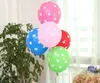 Ballons en latex à pois célébration fête d'anniversaire pour enfants mariage festif Noël Halloween décor ballon jouets 12 pouces cadeau de Noël